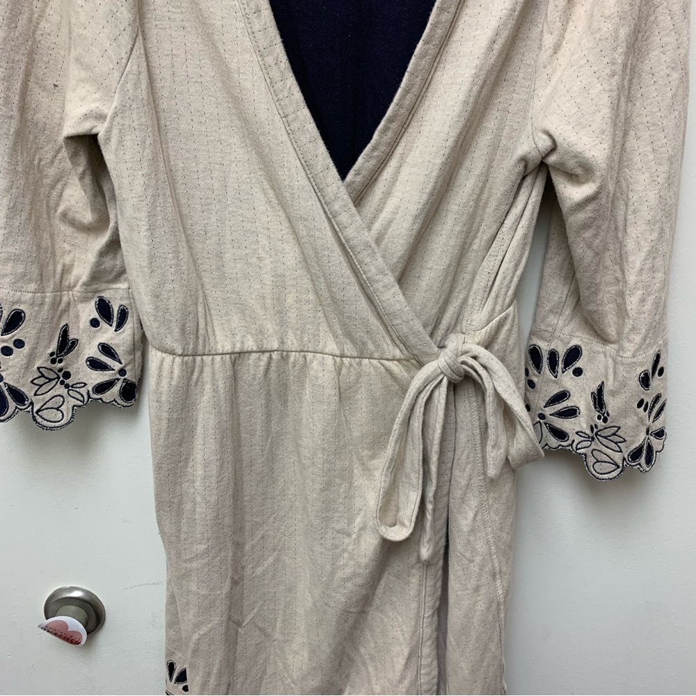 Eloise Anthropologie Wrap Robe - Picture 5 of 12